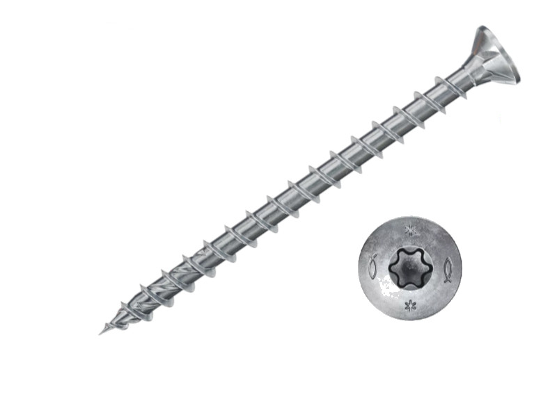 Vis à bois empreinte Torx 5x60, boite de 200 Fischer