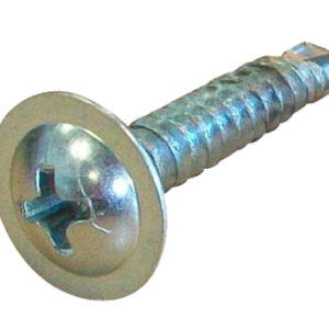 Vis à brique autoperceuses tête hexagonale Phillips zingué pour brique 4,2 x 25 mm boîte de 250 ING FIXATIONS A541510