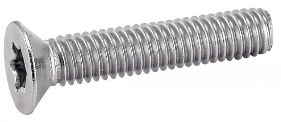 Vis à métaux tête fraisée torx A2 DIN 965 5X20 boîte de 200 ACTON 622305X20