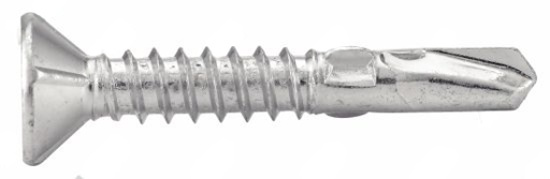 Vis autoperceuse à ailettes tête fraisée crantée acier zingué Torx 4,8 x 38 mm boîte de 250 ACTON 333414,8X38CR3