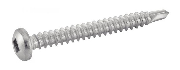 Vis autoperceuse tête cylindrique bombée Carrée A2 DIN 7504 M 3,9x19 boîte de 200 ACTON 624313,9X19