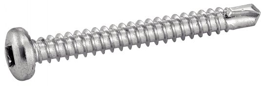 Vis autoperceuse tête cylindrique Carrée zingué DIN 7504M 4,2X16 boîte de 500 ACTON 333614,2X16CR3
