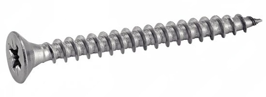 Vis pour bois aggloméré Acton tête fraisée Pozidriv inox A2 3 x 35 mm ACTON 623053X35