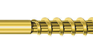 Vis tête fraisée Pozidriv acier bichromaté filetage partiel 5x35-22mm boîte de 500 ROCKET 222303