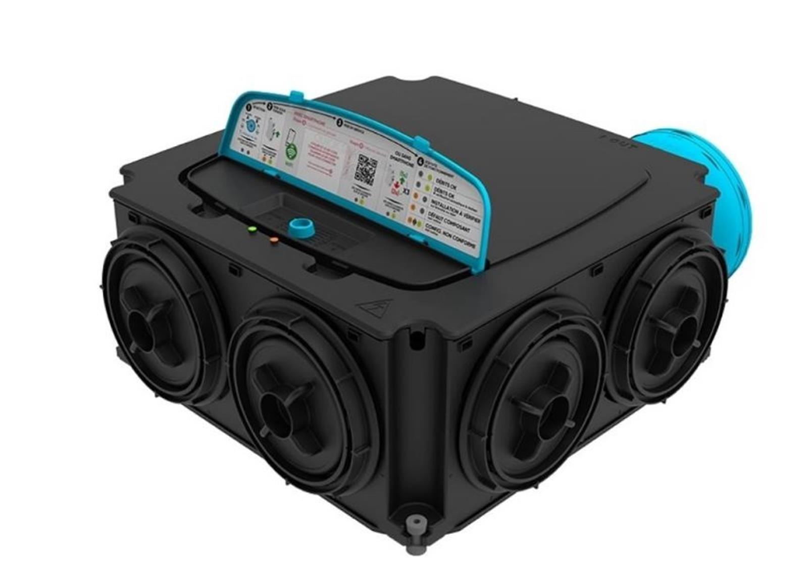 VMC simple flux HYGROGENIUS - hygroréglable
