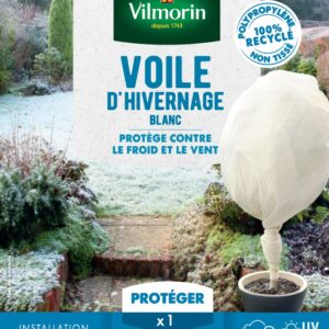 Voile d'hivernage - 2 m x 10 m - Blanc