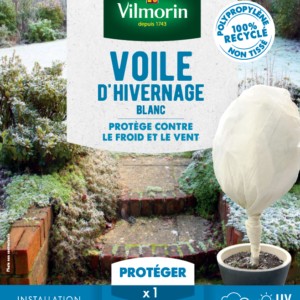 Voile d'hivernage - 2 m x 5 m - Blanc