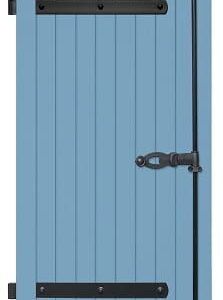 Volet battant PVC 24 mm 4 vantaux