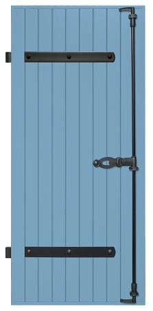 Volet battant PVC 24 mm 4 vantaux