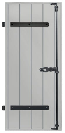 Volet battant PVC 28 mm 3 vantaux