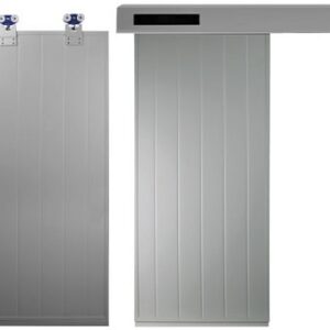 Volet coulissant Solaire ALU Lames 27 mm 2 vantaux
