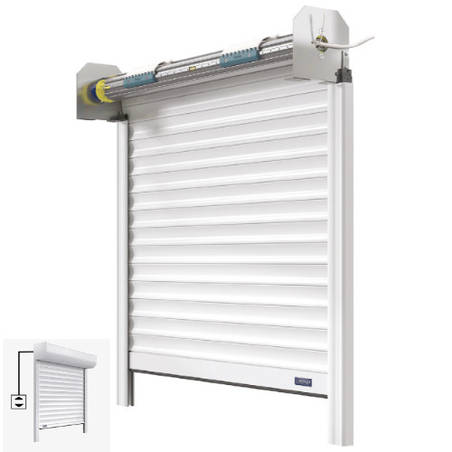 Volet Roulant MOB (ossature bois) ou ITE, sans coffre, Lames ALU 39 mm Motorisation filaire avec interrupteur