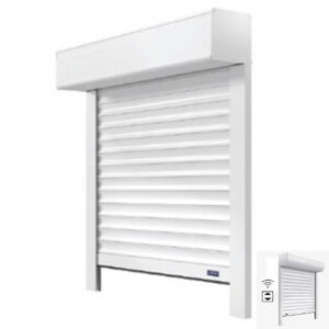 Volet Roulant Spécial ITE (avec coffre) Lames ALU 39 mm Motorisation Solaire Radio
