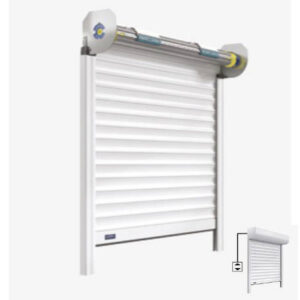 Volet Roulant traditionnel Lames PVC 60 mm Motorisation filaire avec interrupteur
