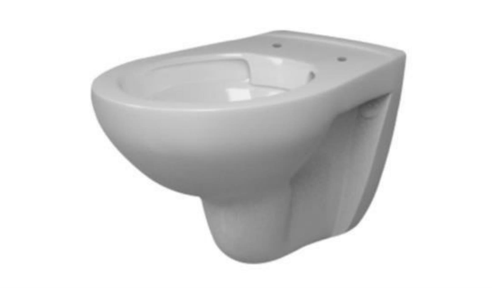 WC suspendu seul, sans bride (53 cm) - Normus Neo - Blanc