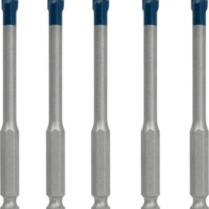 5 forets à carrelage HEX-9 Hard Ceramic 6 x 90 mm BOSCH EXPERT 2608902316