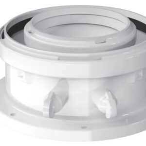 Adaptateur concentrique Ø 80/12 - FC-CA80 RACCORD VERTICALE 80/125 Condens