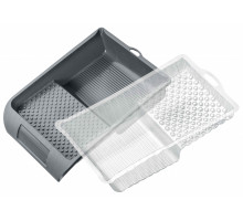 Bac a peinture Pack de 3 liners de protection transparents 26 x 32 cm