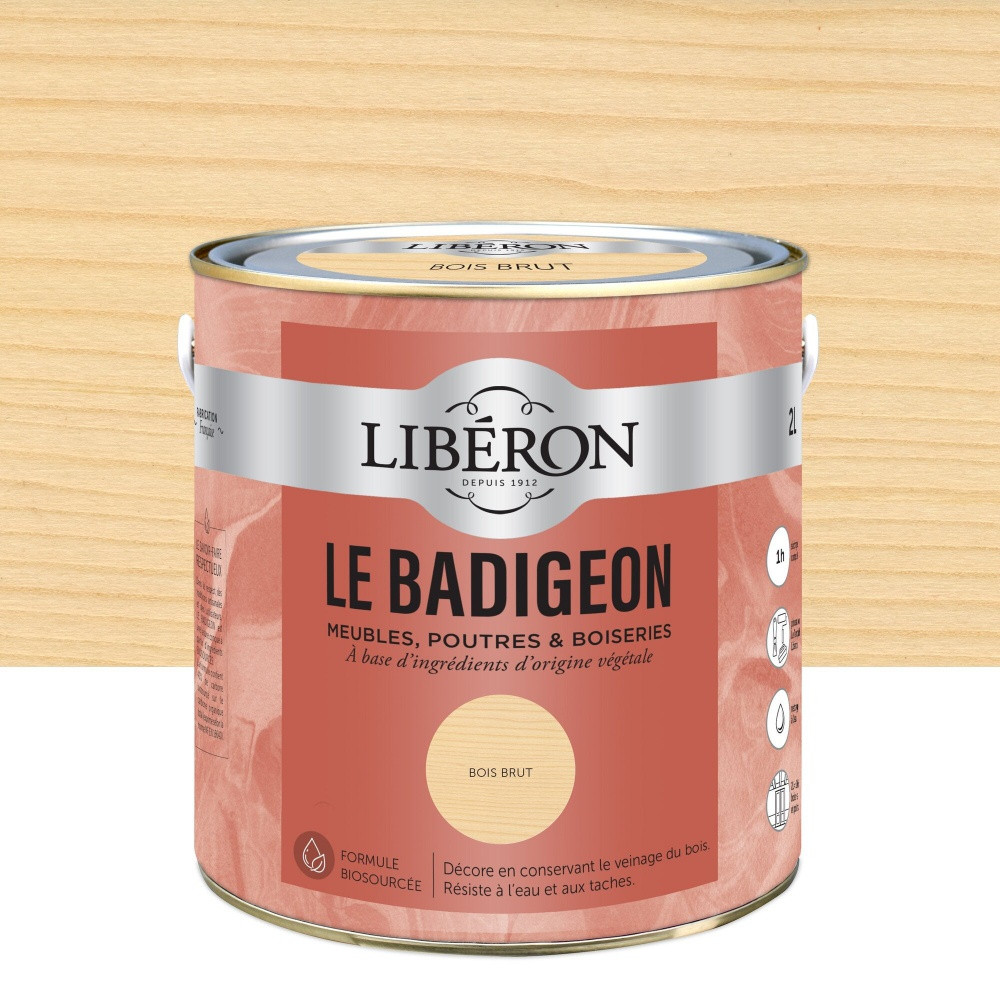 Badigeon LIBERON bois brut mat 2 l