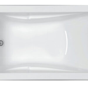 Baignoire acrylique rectangulaire FORIA 2 blanc 170 x 70 cm AQUARINE 199228