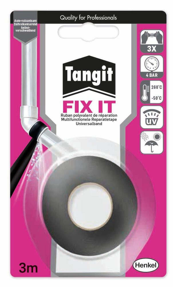 Bande d'etancheite, TANGIT Auto-amalgamant2.5cm x3m