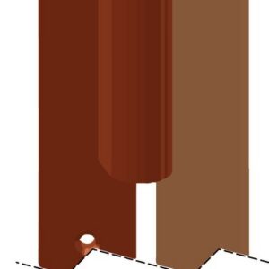 Barre de pivot standard fer plat 2500 x 30 x 5 mm droite apprêt HERACLES LI-BPI20001