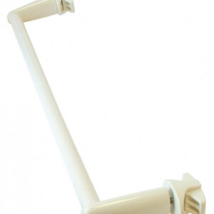 Barre porte-serviettes et fixations B21841b blanc