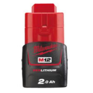 Batterie 12 V RedLithium M12 B2 2 A h MILWAUKEE 4932430064