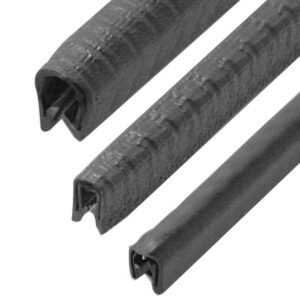 Bordure de protection PVC noir PINET 8676801