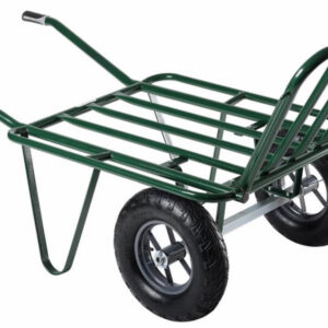 Brouette Agricola Twin 2 roues gonflées Ø 400 mm - châssis tubulaire