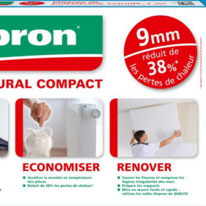 Carton De 7 Plaques Mur Depron L.1000 X L.1000 X Ep.9 Mm