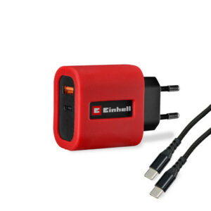 Chargeur rapide USB - 65 W - USB-C et USB-A - câble USB-C 1 m