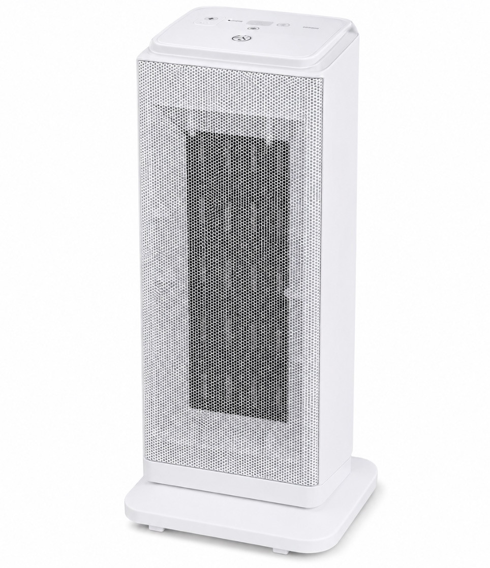 Chauffage céramique sur table - TMD-2000 - 2000 W - 3 modes - oscillant - télécommande