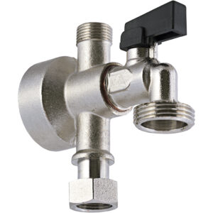 Combiné de piquage pour machine à laver avec jupe - Diamètre : 3/8'' - 3/4'' - Écrou 3/8''