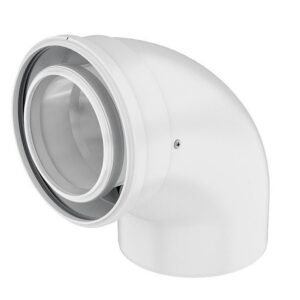 Coude 87° ROLUX Condensation en PPTl/Alu 110/160 mm UBBINK 330171