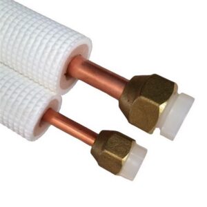 Couronne liaison frigorifique cuivre double - 10 mètres