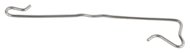 Crochet d'ardoise agrafe 14x2,7 mm inox 17 % en boite de 500 FRENEHARD QAFAA1467/5C