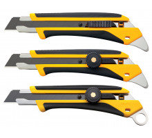 Cutter de chantier 'x-design' a talon metal L6 Cutter 18 mm à molette avec talon d'ancrage