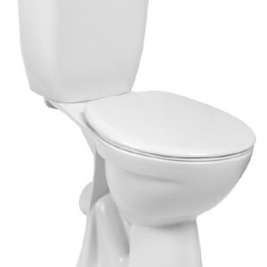 Cuvette BRIVE surélevée PMR sortie horizontale blanc JACOB DELAFON E1730-00