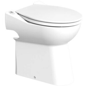 Cuvette WC à broyeur intégré SANICOMPACT 43 ECO + SFA C43STD