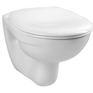 Pack WC NORMUS cuvette suspendue standard 54 x 36 cm avec abattant VITRA 6855N003-6064