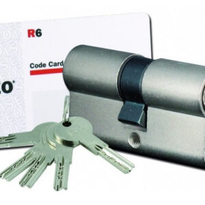 Demi-cylindre IS R6 10 x 30 mm nickelé s'entrouvrant ISEO 880930109.8502