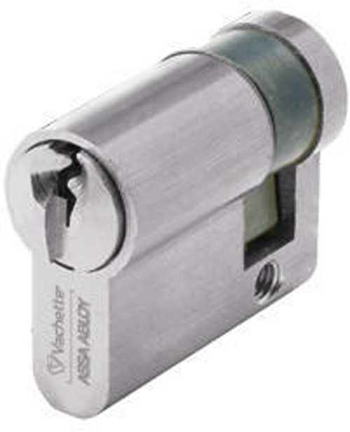 Demi-cylindre V5 10X40 laiton nickelé VACHETTE 25121000