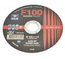 Disques a tronconner l’inox - serie ultra fine 1 disque 115 mm 22,2 mm 1,0 mm