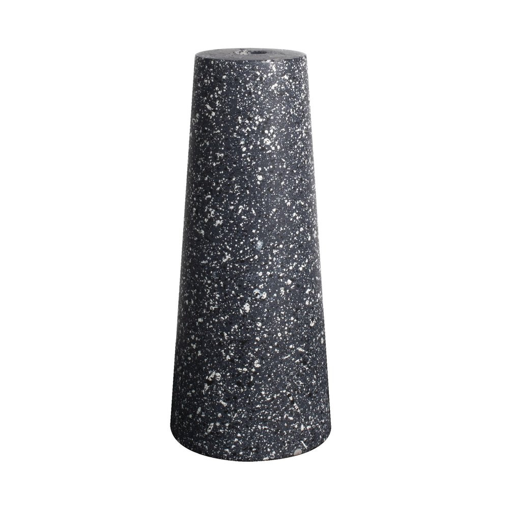 Douille e27 + cache beton noir/blanc tibelec