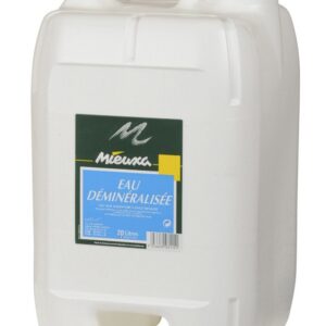 Eau déminéralisée bidon 20 L MIEUXA 103146