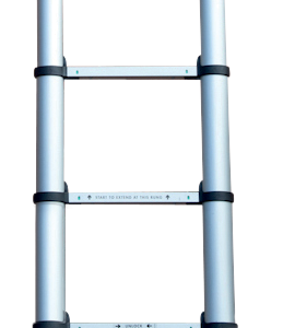 Echelle télescopique KOMPACT 9 barreaux - hauteur de travail 2,65m