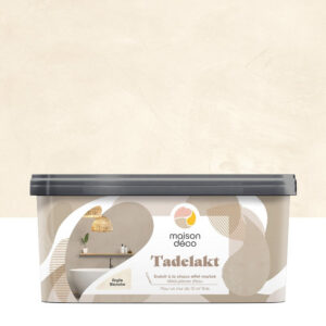 Enduit décoratif Tadelakt MAISON DECO, argile blanche, 5l