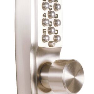 Ensemble Keylex 2000 axe à 60 mm nickel satiné LOKOD 22103