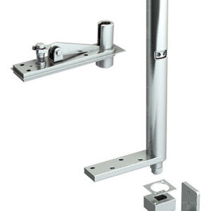 Ferme-portillon invisible simple action tube 40 85 kg droite MANTION 25312DT